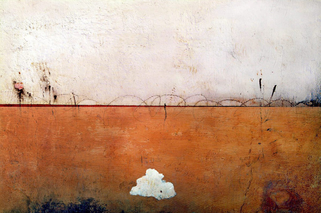 "<strong>White Over Orange</strong>" (El Tuito, Mexico, 2003) by J. Alan Constant